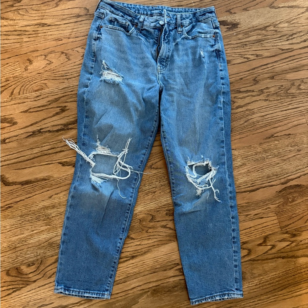 Women's OG Straight Ripped Jeans